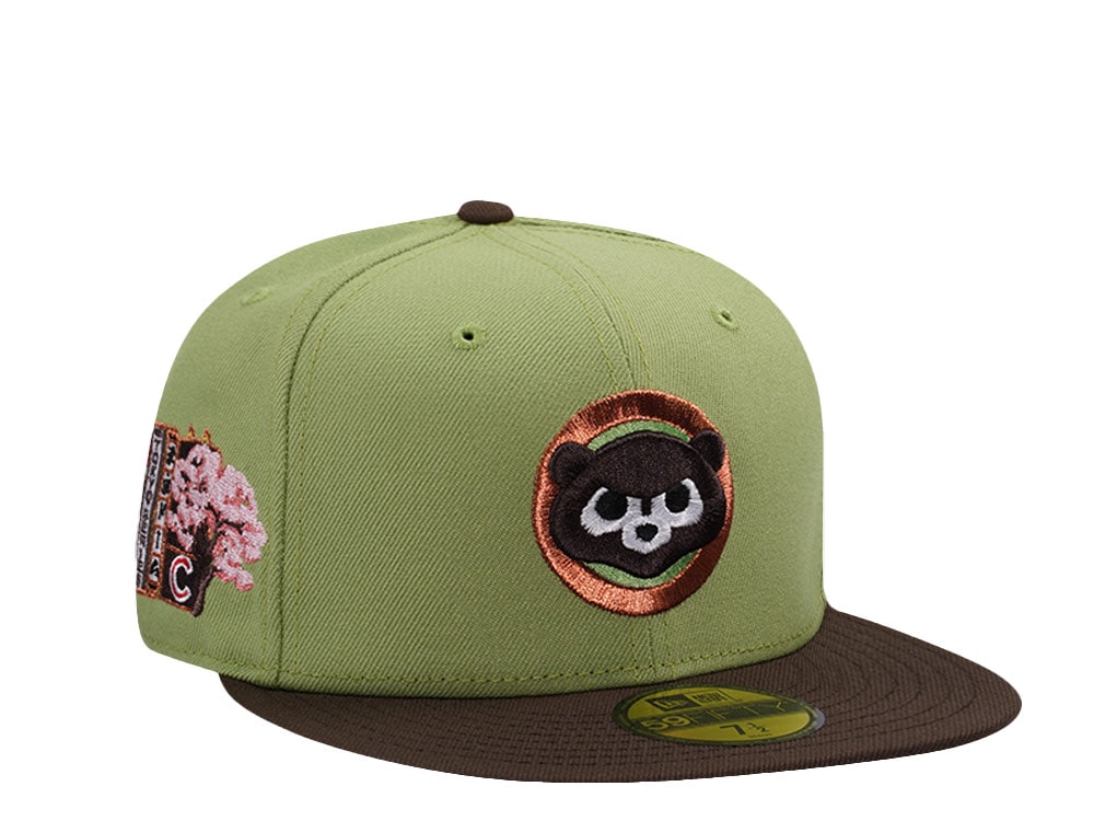 New Era Chicago Cubs Tokyo Series Matcha Two Tone Edition 59Fifty Fitted Hat