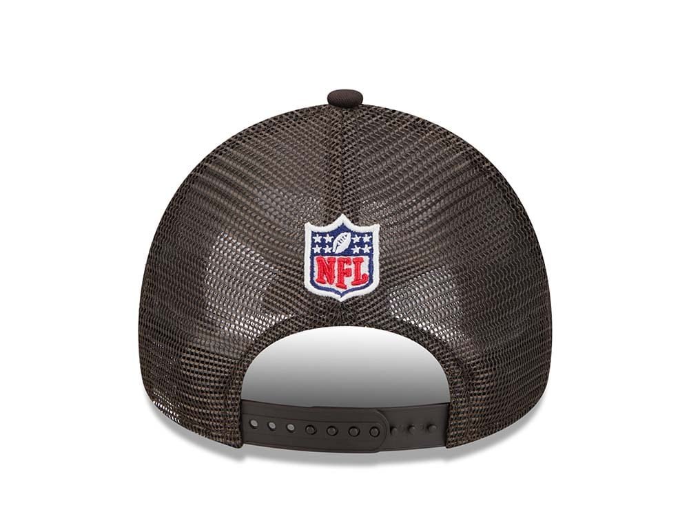 New Era Cleveland Browns Sideline 2024 9Forty A Frame Trucker Snapback Hat
