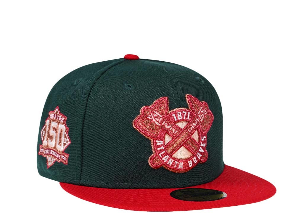 New Era Atlanta Braves 150th Anniversary Copper Two Tone Prime Edition 59Fifty Fitted Hat