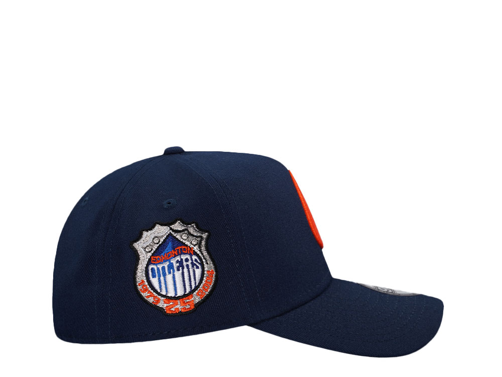 New Era Edmonton Oilers 25th Anniversary Prime Edition 9Forty A Frame Snapback Hat
