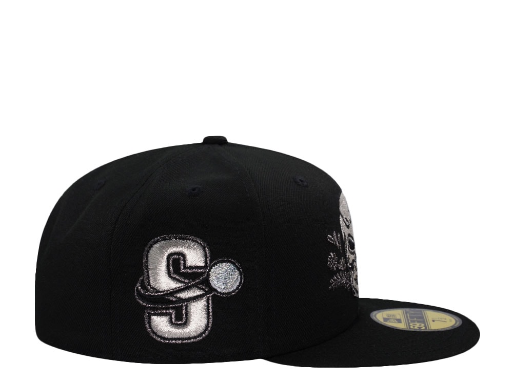 New Era Sacramento Rivercats Copa De la Diversion Black Prime Edition 59Fifty Fitted Hat