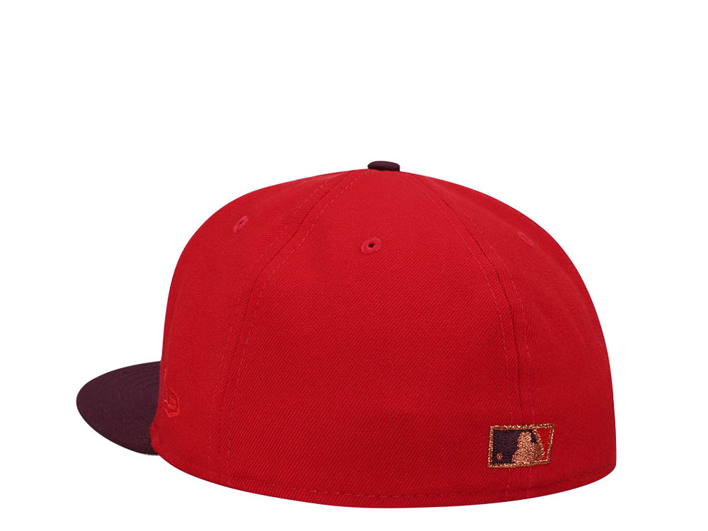 New Era Washington Nationals All Star Game 2018 Burgundy Copper Two Tone Edition 59Fifty Fitted Hat