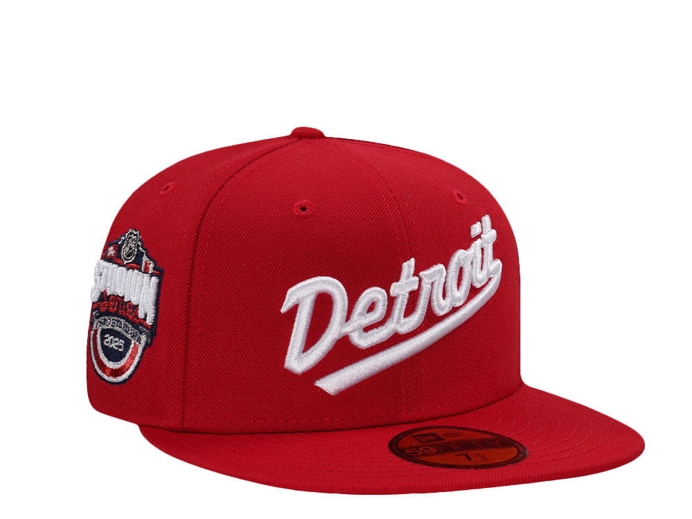 New Era Detroit Red Wings Stadium Series 2025 Red Prime Edition 59Fifty Fitted Hat