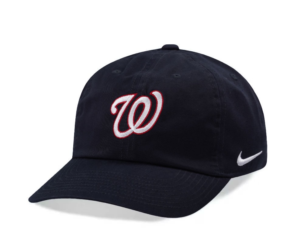 Nike Washington Nationals Club Black Edition Strapback Hat