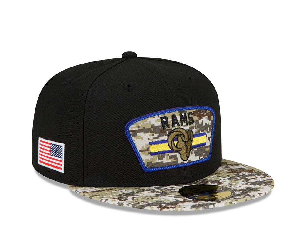 New Era Los Angeles Rams Salute to Service 21 59Fifty Fitted Hat