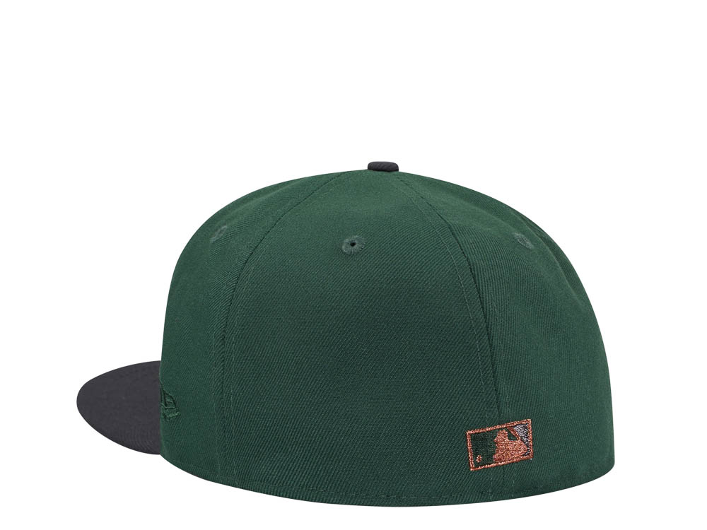 New Era Texas Rangers 40th Anniversary Pine Copper Two Tone Edition 59Fifty Fitted Hat