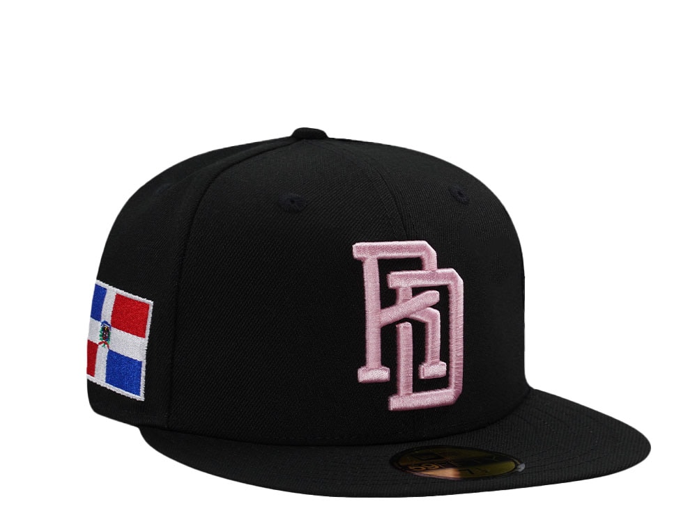 New Era Dominican Republic World Baseball Classic Black Edition 59Fifty Fitted Hat