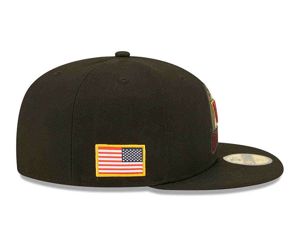 New Era Washington Commanders Salute to Service 2022 Fitted 59Fifty Hat