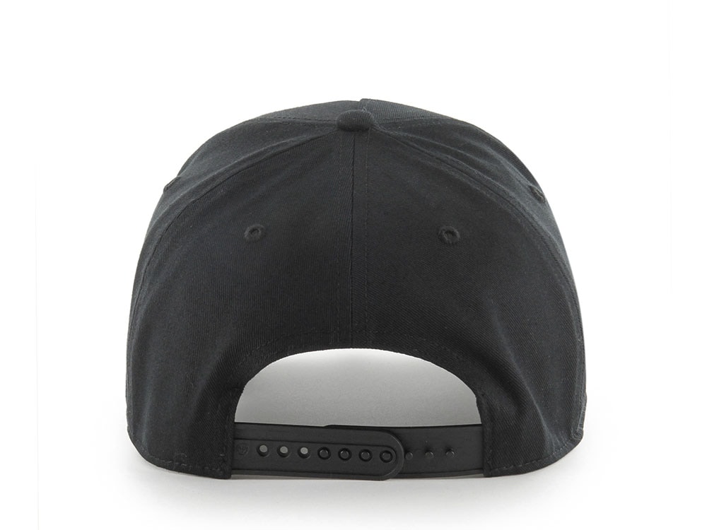 47Brand Seattle Mariners Cooperstown Black Edition MVP Snapback Hat