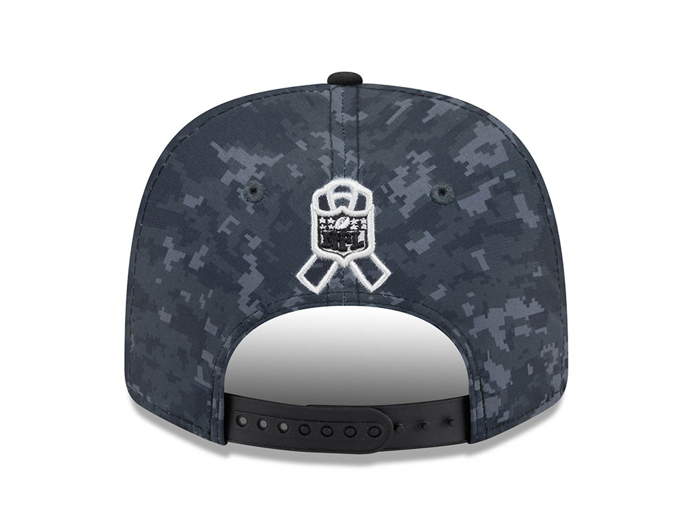 New Era Philadelphia Eagles NFL Salute to Service 2026 Digi Camo Black 9Seventy Stretch Snapback Hat