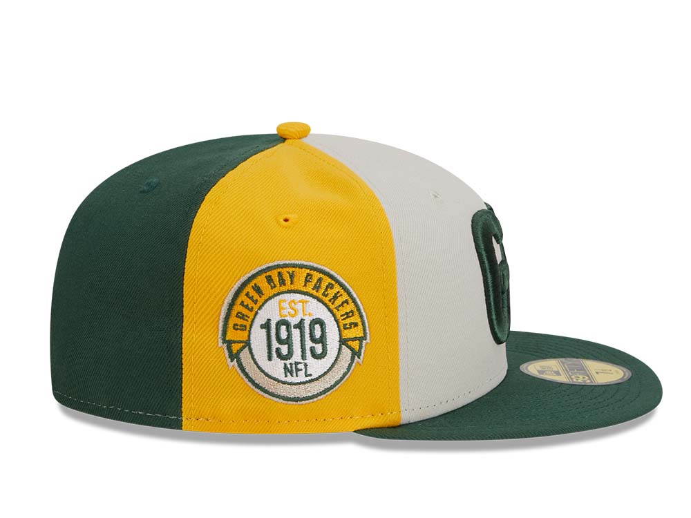 New Era Green Bay Packers NFL Sideline 2023 59Fifty Fitted Hat