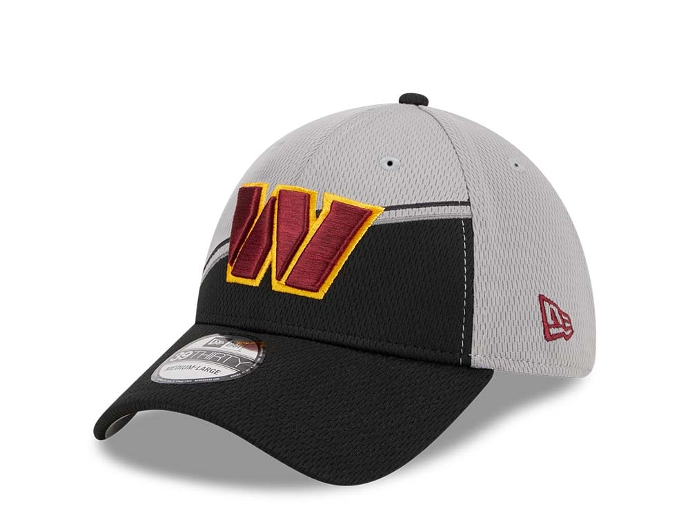 New Era Washington Commanders NFL Sideline 2023 39Thirty Stretch Hat