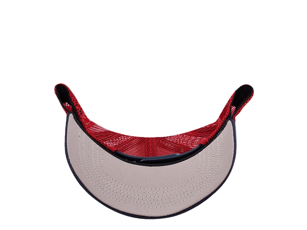 Parallel Union Oval Patch White Edition Trucker Snapback Hat