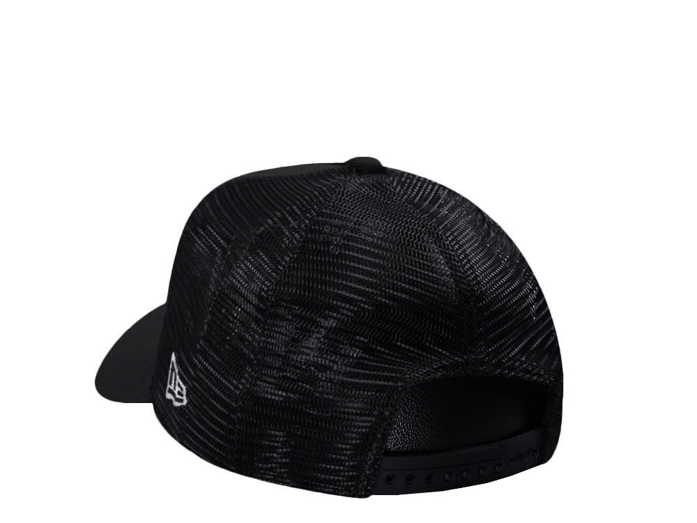 New Era New York Yankees Subway Series Black Prime Edition 9Forty A Frame Trucker Snapback Hat
