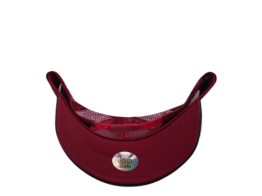 Djinns HFT OctoGrape Black Trucker Snapback Hat