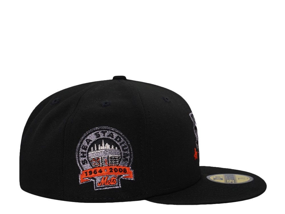 New Era New York Mets Shea Stadium Star Black Prime Edition 59Fifty Fitted Hat