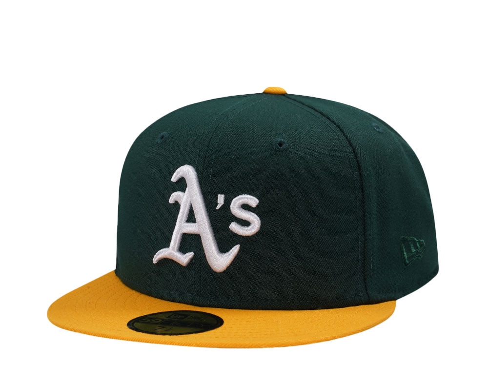 New Era Oakland Athletics Green Two Tone Edition 59Fifty Fitted Hat