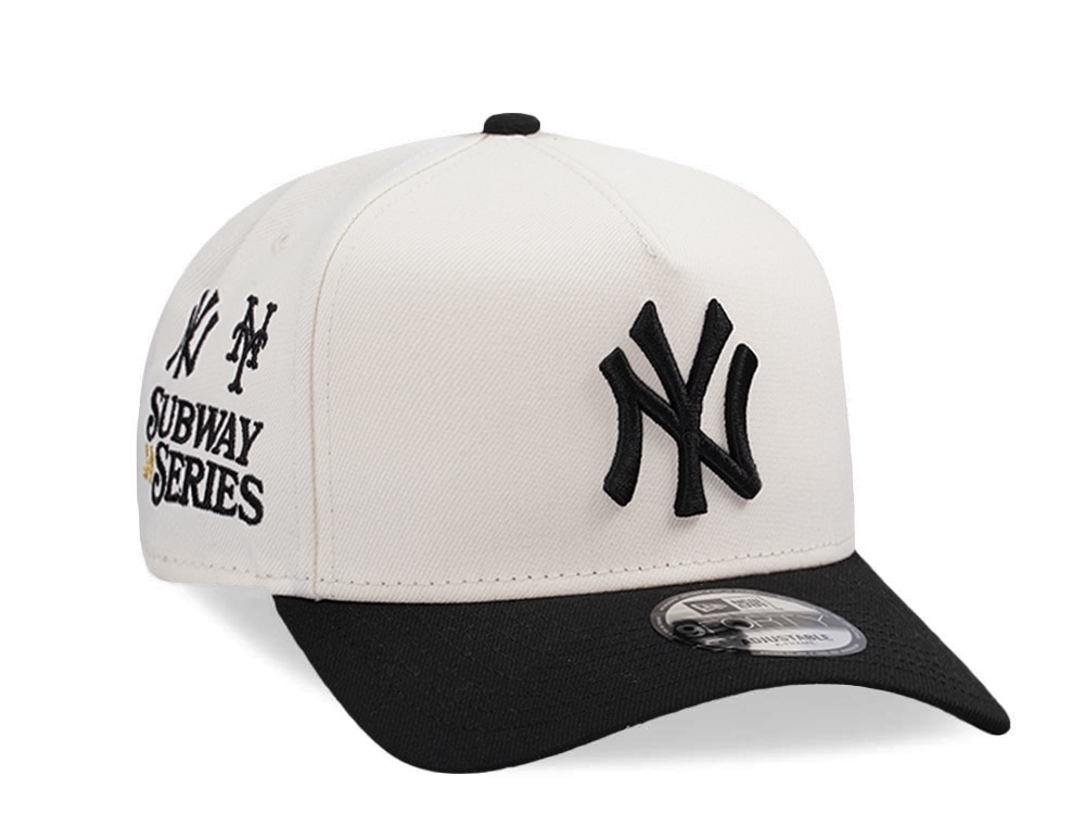 New Era New York Yankees Subway Series Chrome Two Tone Edition 9Forty A Frame Snapback Hat