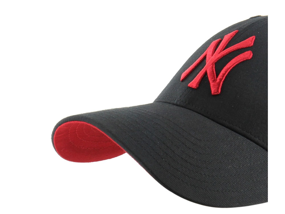 47Brand New York Yankees Black Branson Edition Trucker MVP Snapback Hat