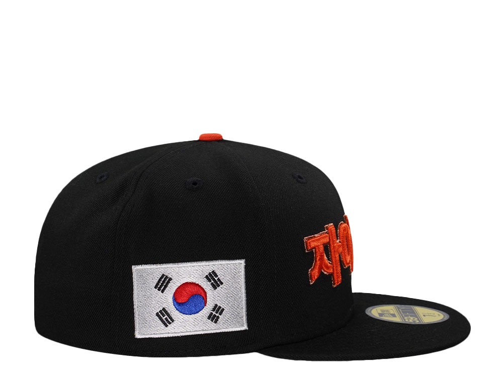New Era San Francisco Giants Korean Heritage Black Prime Edition 59Fifty Fitted Hat