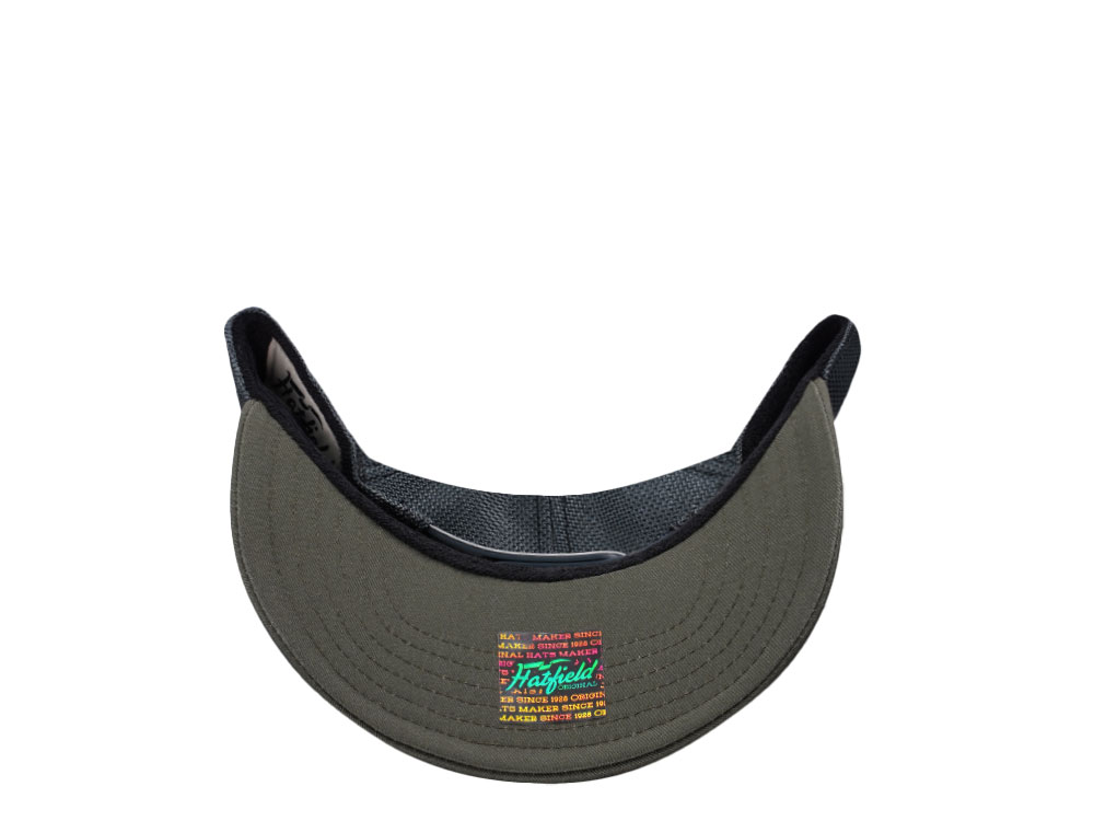 Hatfield Sunset White Dark Green Trucker Snapback Hat