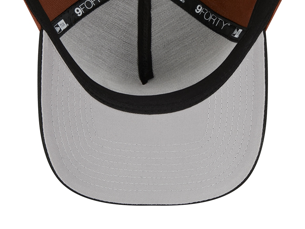 New Era Las Vegas Raiders Super Bowl XVIII Harvest Two Tone 9Forty A Frame Snapback Hat
