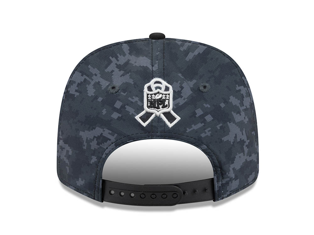 New Era San Francisco 49ers NFL Salute to Service 2026 Digi Camo Black 9Seventy Stretch Snapback Hat