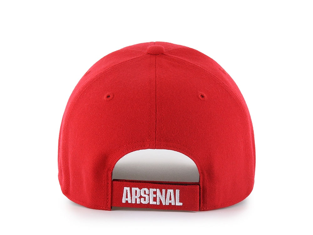 47 Brand Arsenal FC Red MVP Strapback Hat
