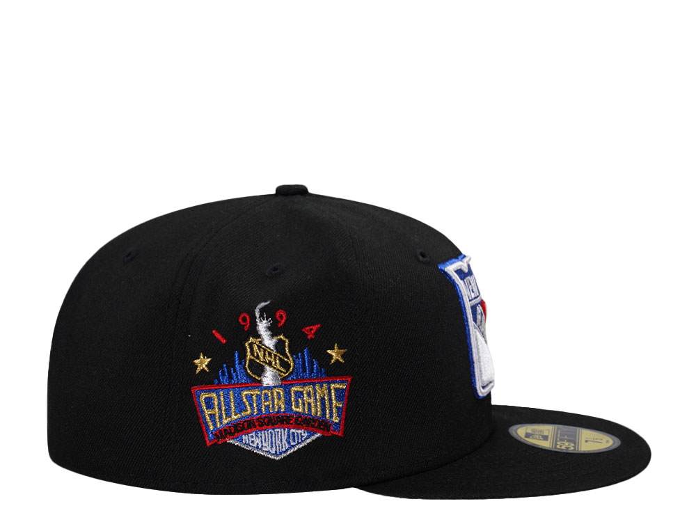 New Era New York Rangers All Star Game 1994 Black Throwback Edition 59Fifty Fitted Hat