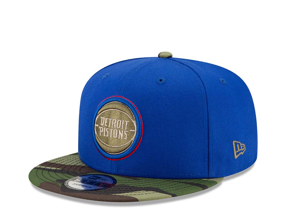 New Era Detroit Pistons NBA All Star Game 2021 Camo Edition 9Fifty Snapback Hat