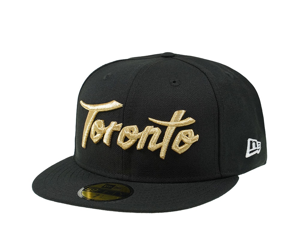 New Era Toronto Raptors City Gold Edition 59Fifty Fitted Hat