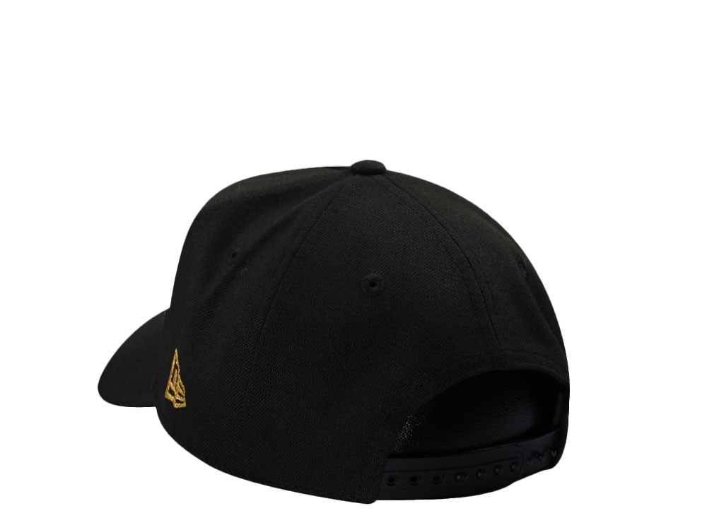 New Era Toronto Raptors 30th Anniversary Black Prime Edition 9Forty A Frame Snapback Hat