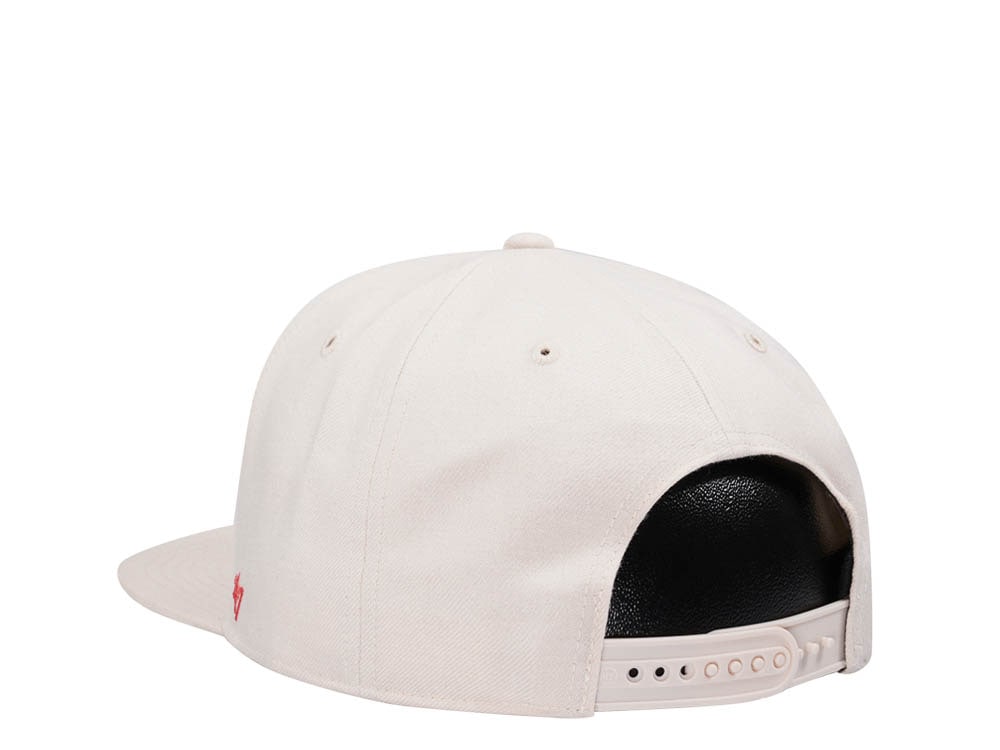 47Brand New York Yankees Natural Ballpark Captain MVP Snapback Hat