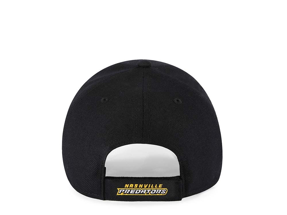 47Brand Nashville Predators Classic Black Strapback Hat