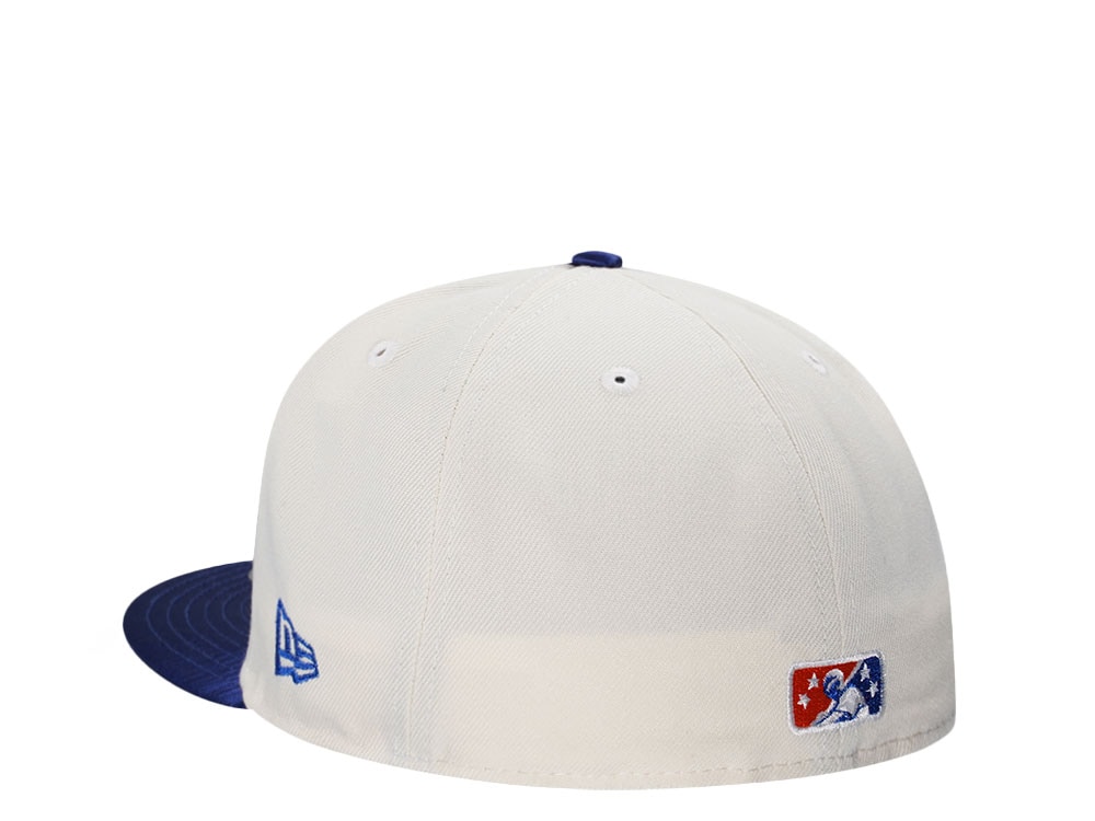 New Era Syracuse Mets Inaugural Season 2019 Chrome Satin Prim Two Tone Edition 59Fifty Fitted Hat