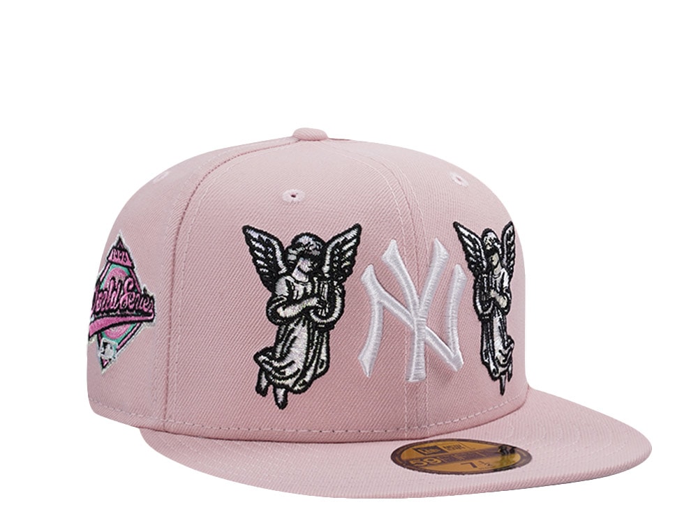 New Era New York Yankees World Series 1996 Angel Pink Rouge Prime Edition 59Fifty Fitted Hat