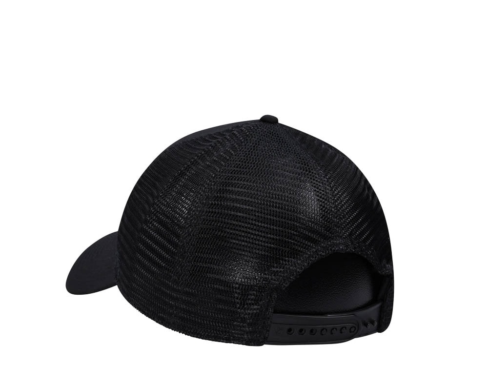 47Brand Chicago Blackhawks Black Branson Mesh All MVP Trucker Snapback Hat