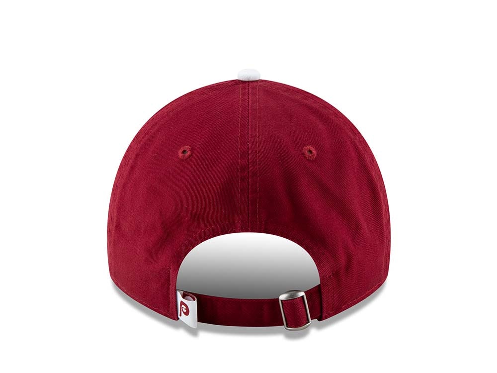 New Era Philadelphia Phillies Maroon Core Classic 9Twenty Strapback Hat