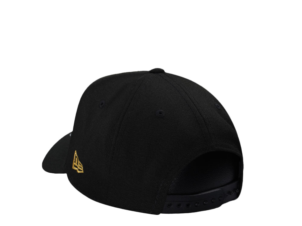 New Era Los Angeles Dodgers Black Gold Prime Edition 9Forty A Frame Snapback Hat