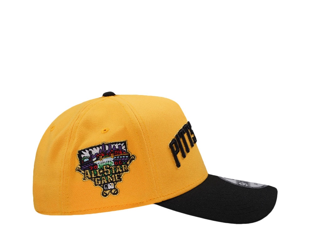 New Era Pittsburgh Pirates All Star Game 2006 Yellow Two Tone Edition 9Forty A Frame Snapback Hat