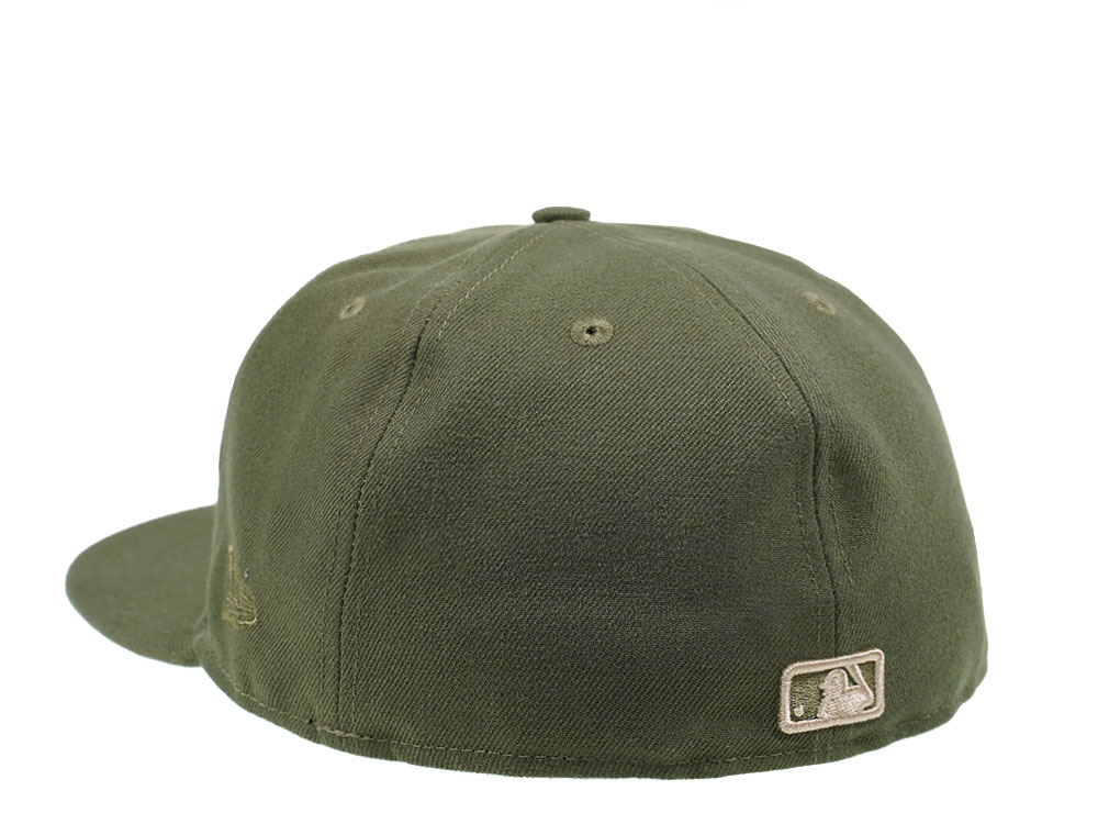 New Era New York Mets Olive Edition 59Fifty Fitted Hat