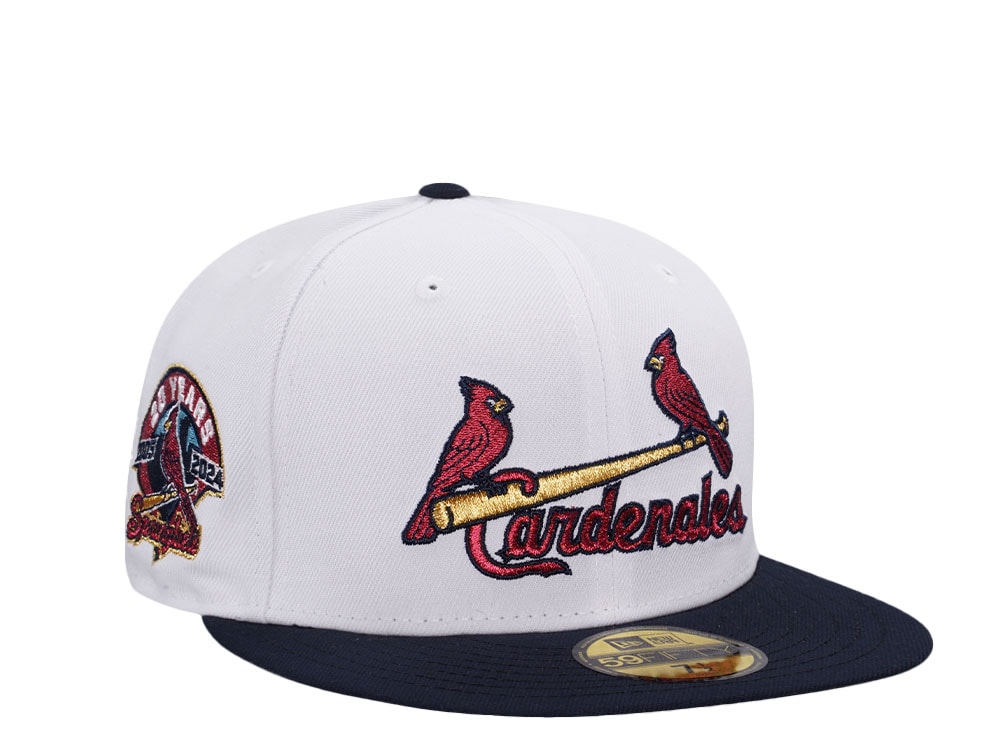 New Era Springfield Cardinals 20 Years Metallic Throwback Two Tone Edition 59Fifty Fitted Hat