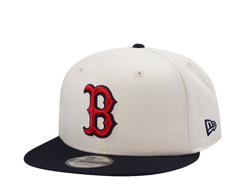 New Era Boston Red Sox Chrome Two Tone Edition 9Fifty Snapback Hat