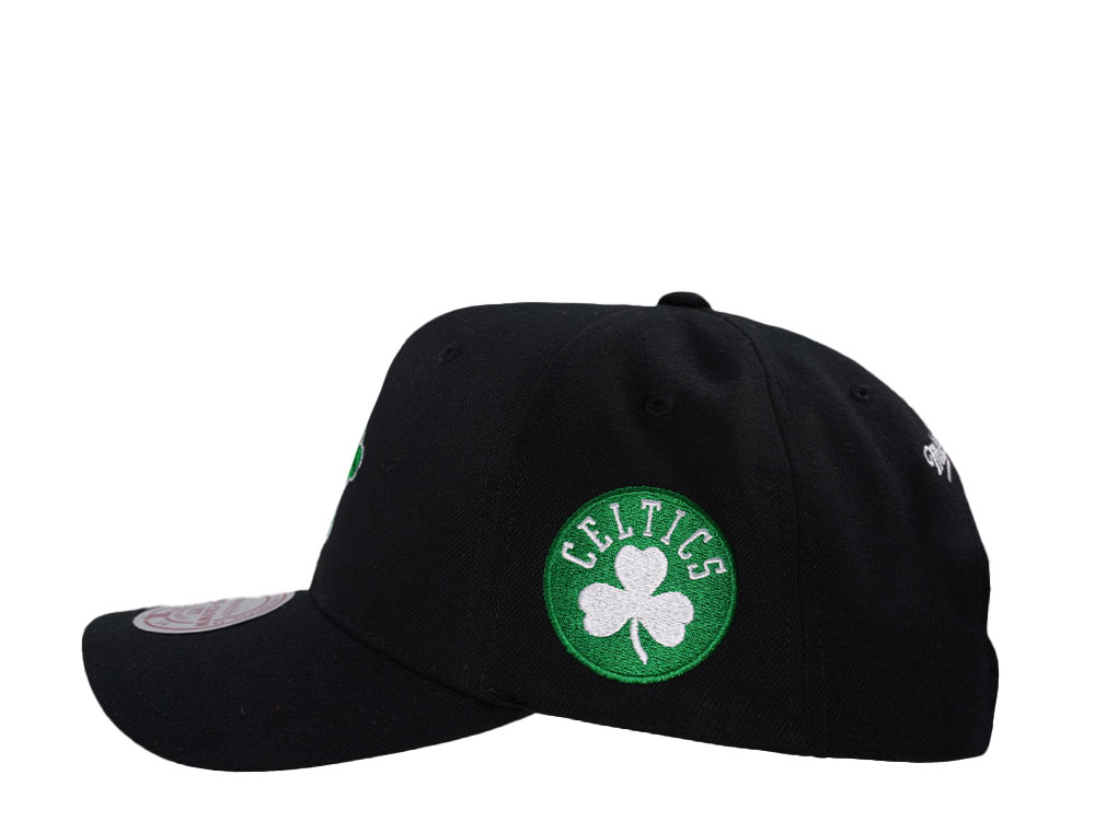 Mitchell & Ness Boston Celtics Pro Crown Fit Black Snapback Hat