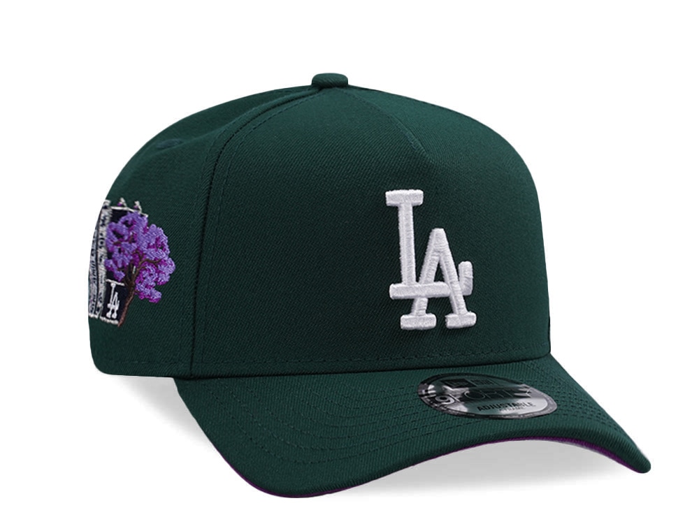 New Era Los Angeles Dodgers Tokyo Series 2025 Dark Green Prime Edition 9Forty A Frame Snapback Hat