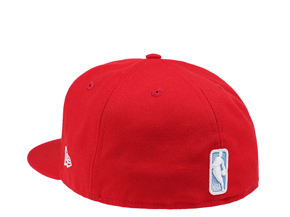 New Era Chicago Bulls Red and Blue Edition 59Fifty Fitted Hat
