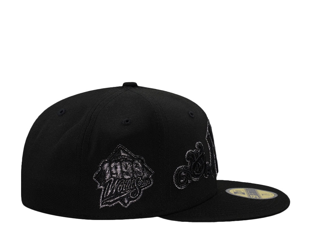 New Era New York Yankees World Series 1999 Metallic Black Prime Edition 59Fifty Fitted Hat
