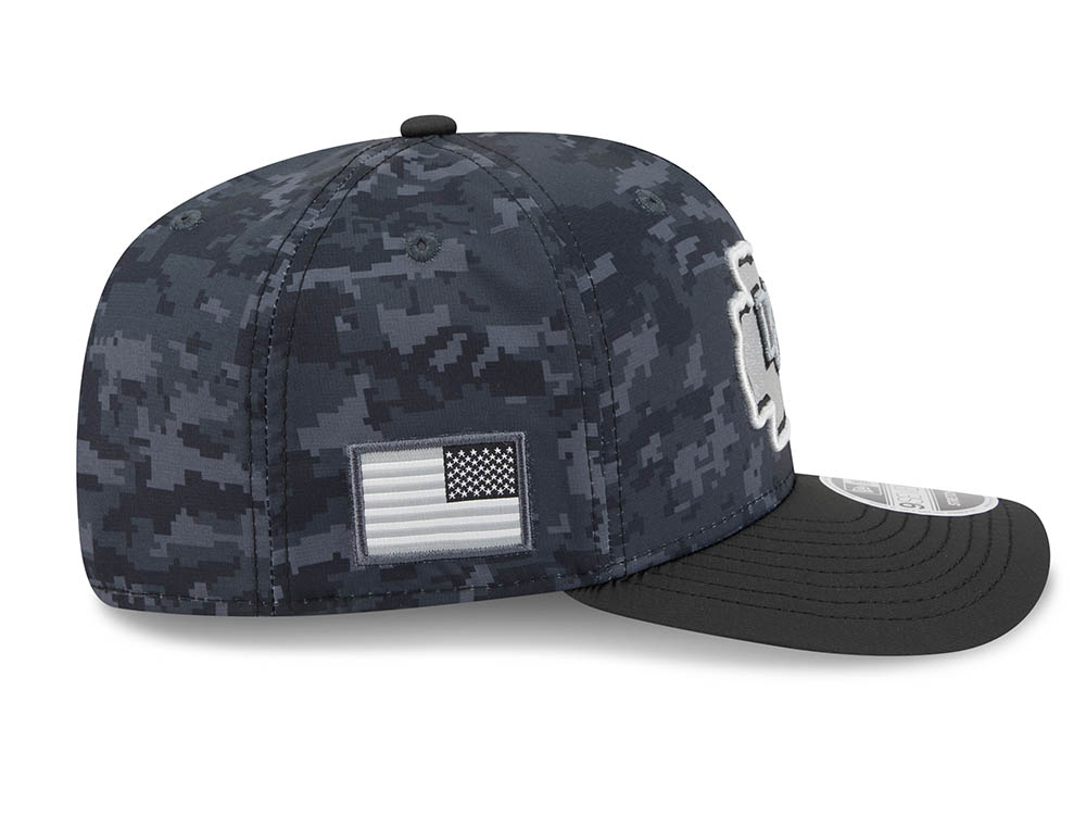 New Era Kansas City Chiefs NFL Salute to Service 2026 Digi Camo Black 9Seventy Stretch Snapback Hat