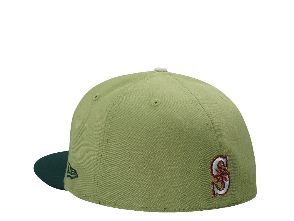 New Era Seattle Mariners 20th Anniversary Green Two Tone Edition 59Fifty Fitted Hat