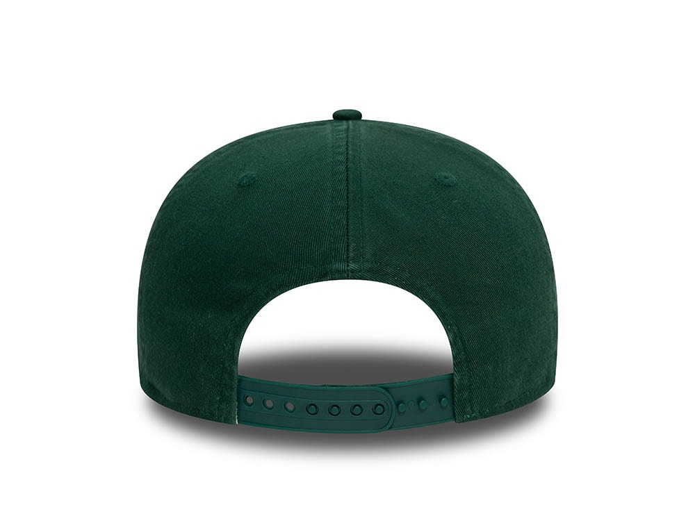 New Era Eugene Emeralds Dark Green A Frame Golfer Snapback Hat